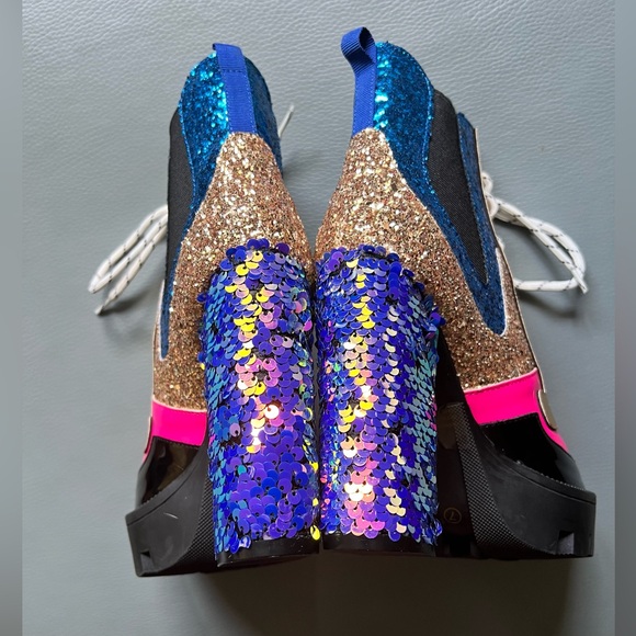 Cape Robbin Mermaid Glitter Boots Size 7 - Picture 4 of 7